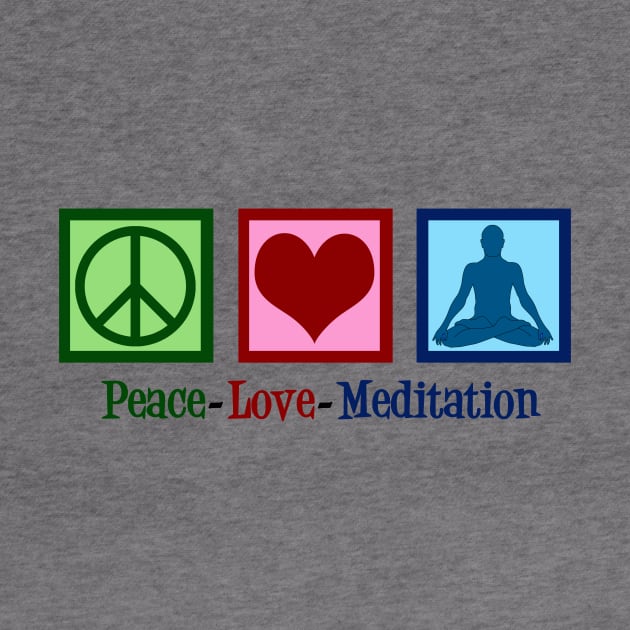 Peace Love Meditation by epiclovedesigns